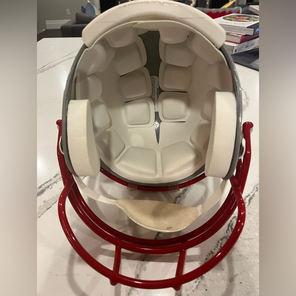 Football Riddell New England Patriots Full Size Replica Helmet - Picture 4 of 10